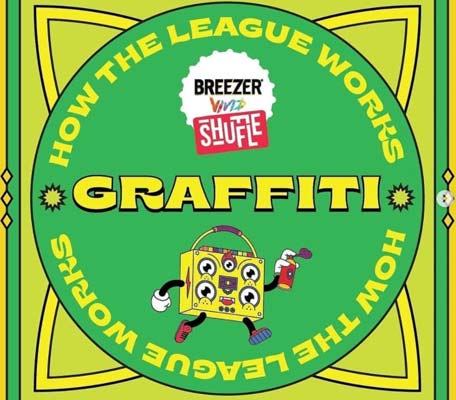 Graffiti contest for Breezer Vivid Shuffle 4.0 hip hop art campaign