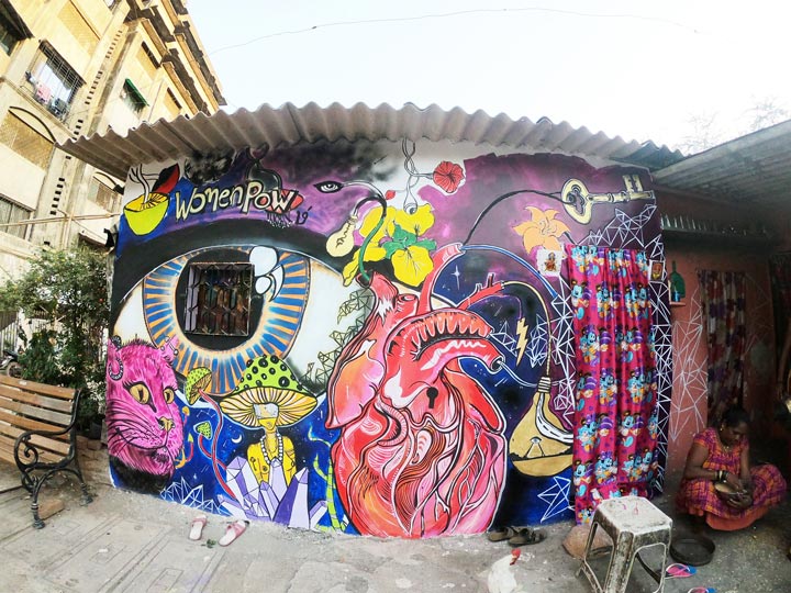 avantika-mathur---ladies-first-street-art---kateeleshwari-restaurant---marol-art-village
