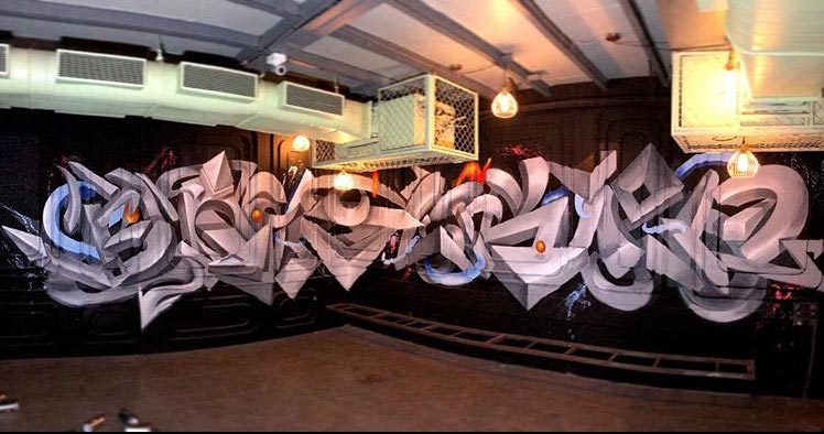 blacklisted-anamorphic-graffiti-zake-andheri-mumbai-restaurant-graffiti