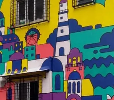 Hostel Wall Art For Tribe Stays Mumbai