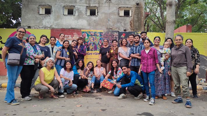 Women artists at Ladies First Gurugram 2023