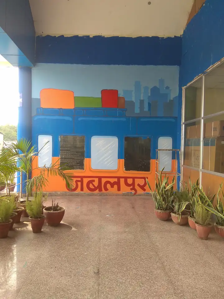 city name Logo art curated by wicked broz artist around the smart city office jabalpur 1